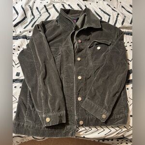 Denim&Co Olive Corduroy Jacket